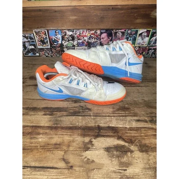Size 10 - Nike Lunar Ballistec 1.5 Legend PE Rafa Nadal Tennis Shoe Men’s RARE